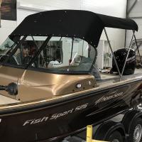 Ходовой тент Бимини на лодку NorthSilver 525 Fish Sport  на выбор  